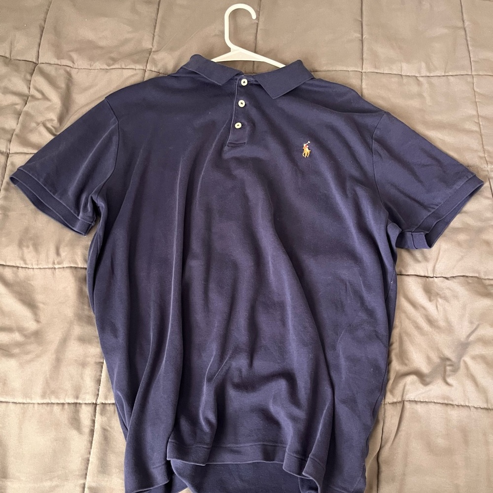 Navy blue polo